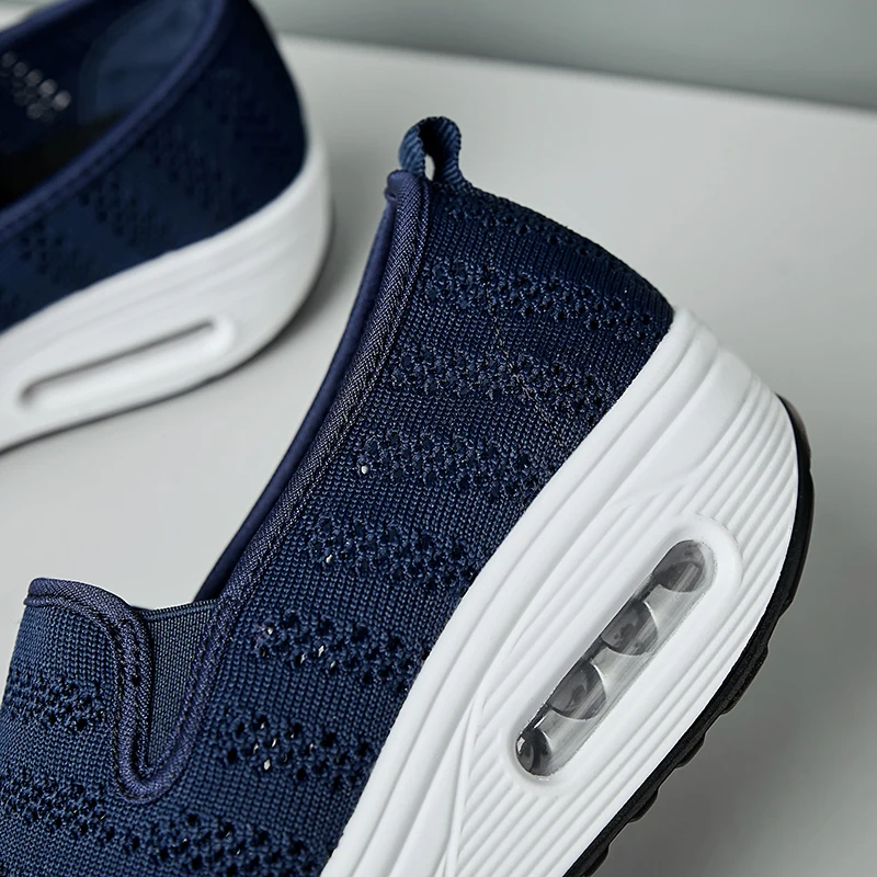 Женские кроссовки для фитнеса на танкетке модная спортивная обувь увеличивающая