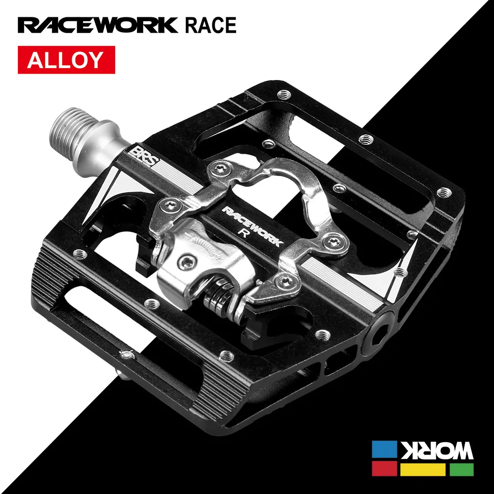 Велосипедная педаль Racework плоская преобразовательная подшипник из алюминиевого