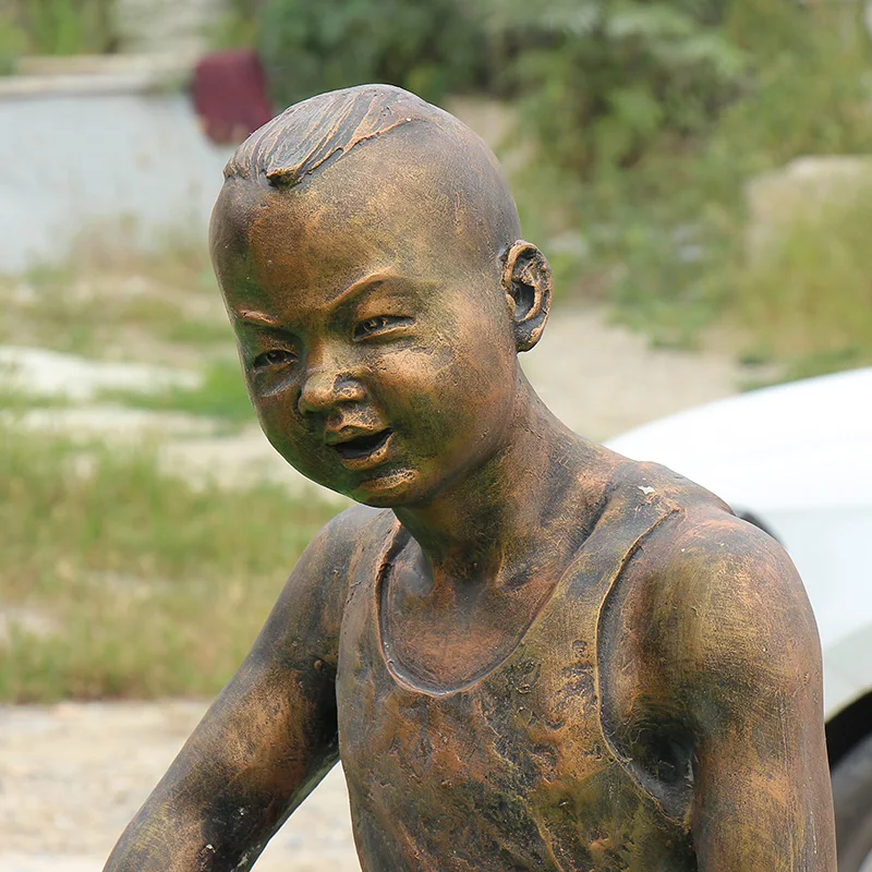 малыш с медом. кольчугинский мельхиор медный таз для варенья. медный ребенок.