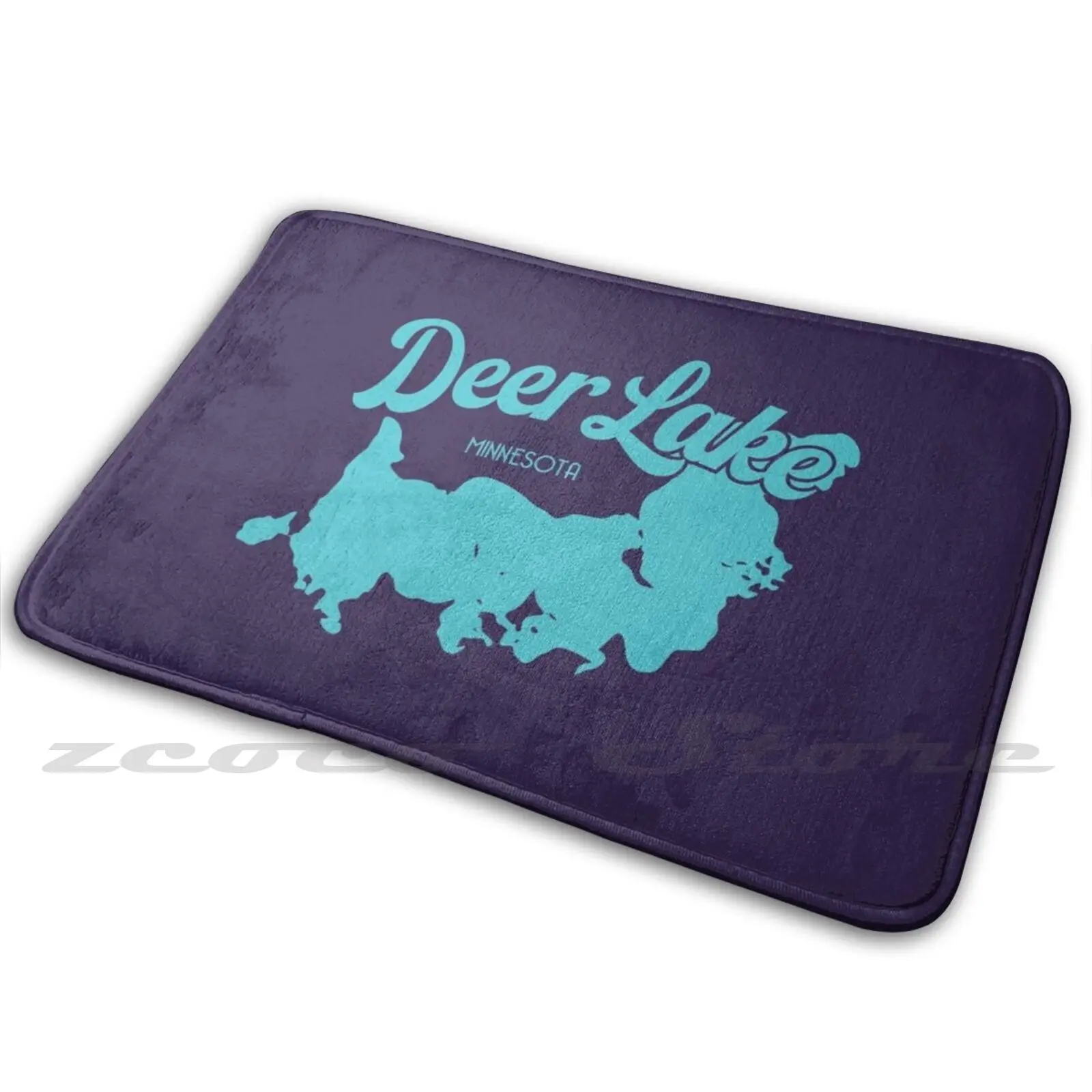 Олень озеро олень река Mn Ретро мягкий коврик для двери нескользящий поглощения