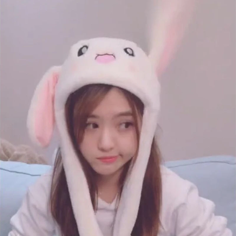 Забавная плюшевая шапка с кроликом в виде животных Интересный детский подарок