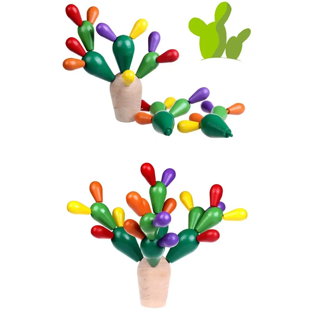 Детский Деревянный конструктор игрушка для сборки и разборки колючая груша