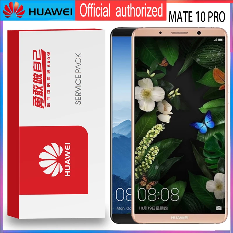 6,0 ''дисплей с рамкой Замена для huawei mate 10 Pro lcd кодирующий преобразователь сенсорного экрана в сборе BLA-L09 BLA-L29
