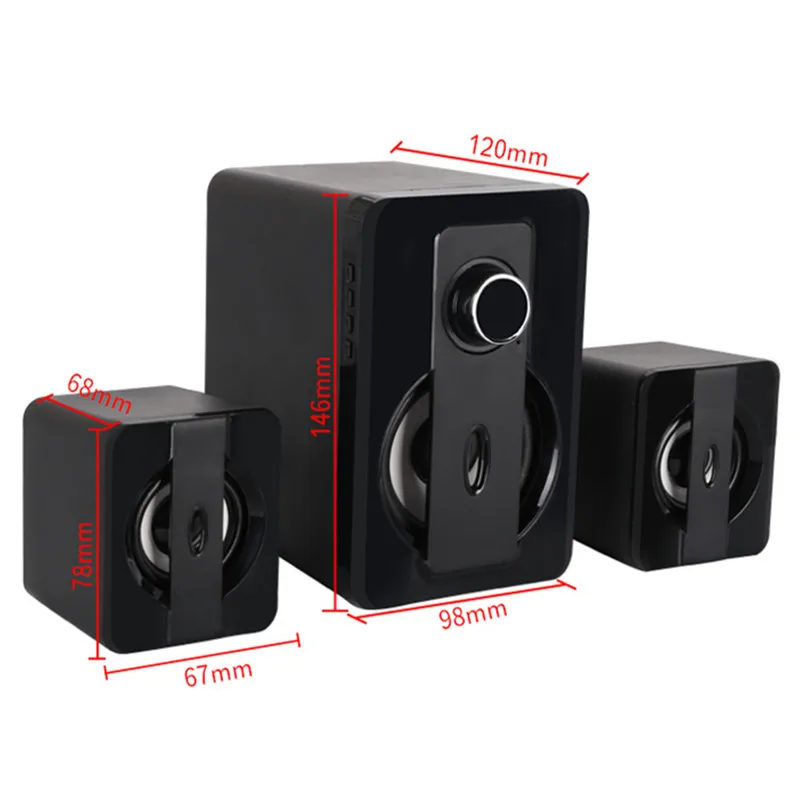 

Bluetooth Speaker Subwoofer Laptop Speaker Stereo Woofer Music Center Home Theater Sound System Caixa De Som Boombox F4052B