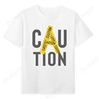 Мужская хлопковая футболка с круглым вырезом, с принтом