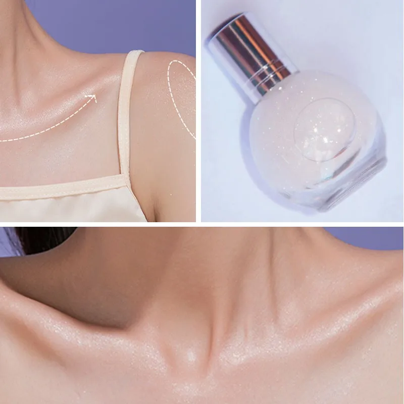 Жидкий Хайлайтер с бриллиантами жидкий стойкий блестящий Осветляющий цвет кожи