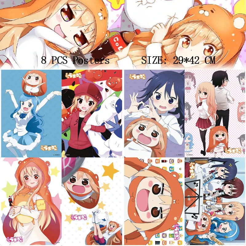 

Anime Death Note Stickers Cartoon Poster 8 PCS /Set Embossed Posters Death Note L Yagami Light Ryuuku Poster Stickers Room Decor