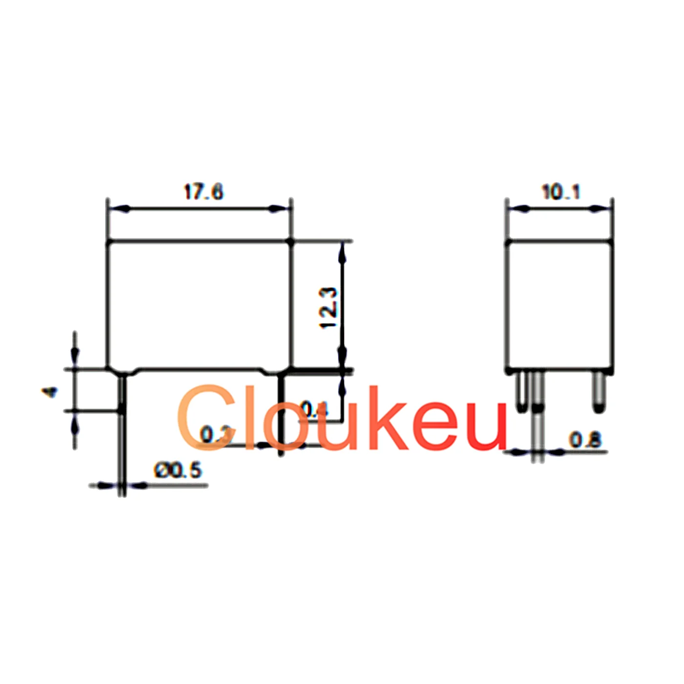 

HF32FA-005 012 024-HSL1 HSL2 5V 12V 24V 5A 4pin