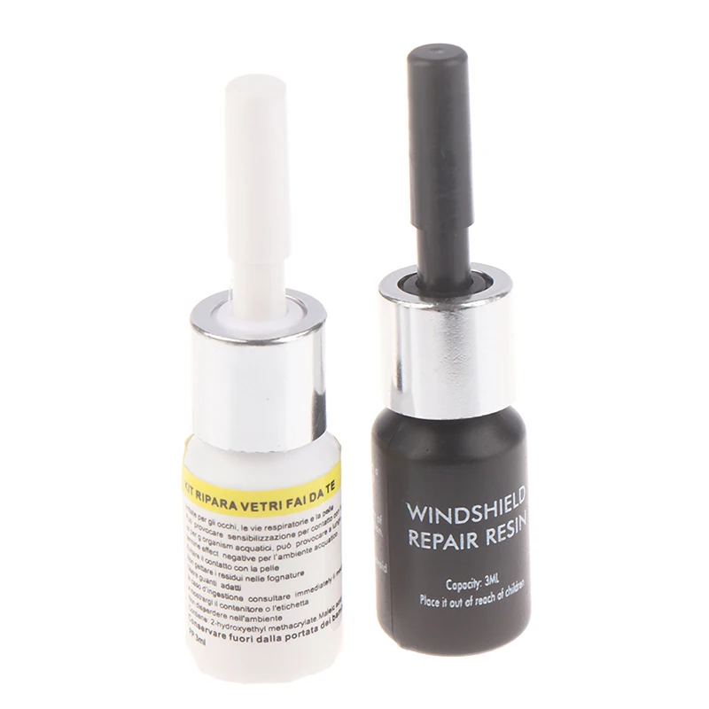 

2* Automotive Glass Nano Repair Fluid Car Window Glass Crack Chip Repair Tool