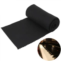 119x14cm piano key cover black soft piano keyboard anti dust cover fabric key cover cloth for 88 key electric keyboard piano
