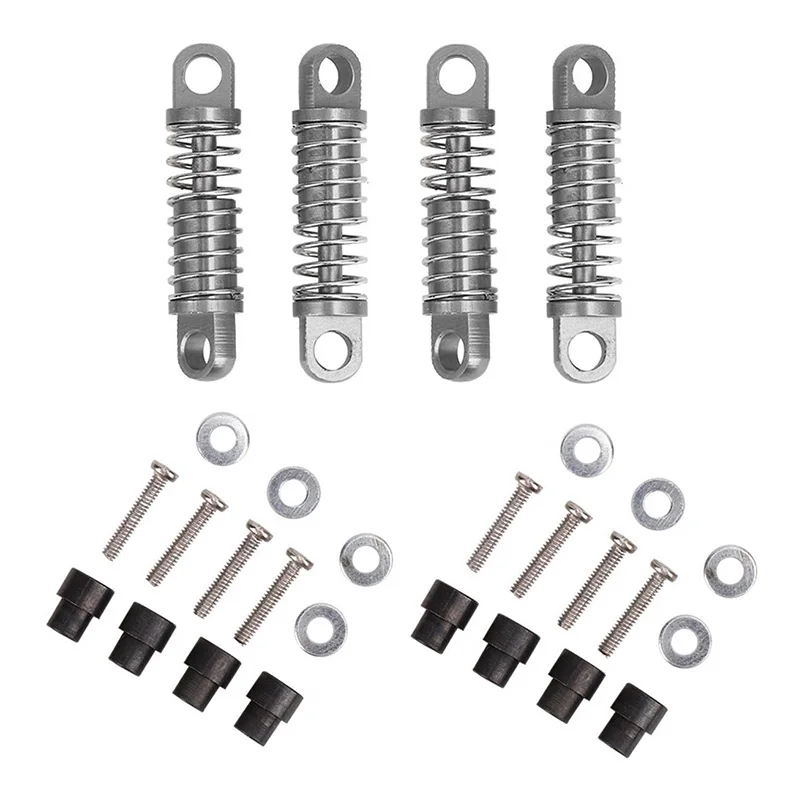 4 шт. сплав амортизатор заслонки масляного типа для Rc хобби модель автомобиля 1/28