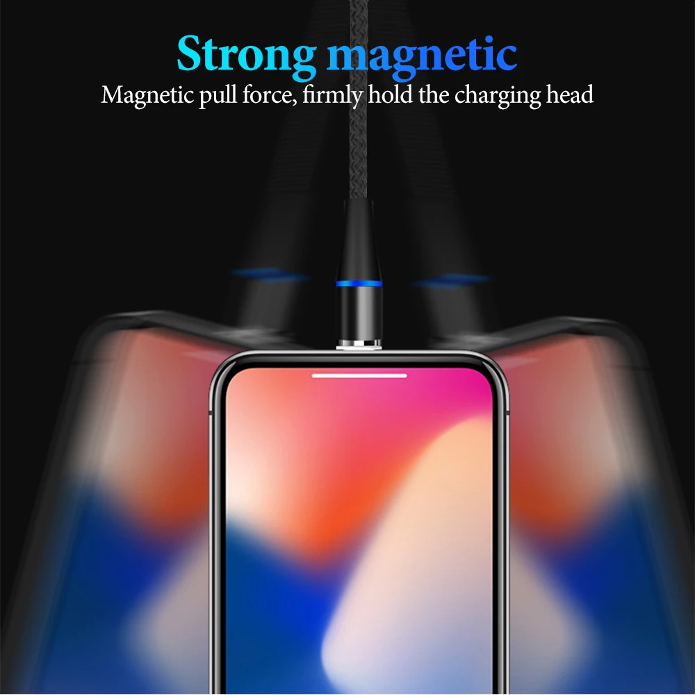 Магнитный кабель type C для samsung Galaxy A30 A50 S10, магнитный кабель type C для быстрой зарядки и передачи данных для Xiaomi huawei