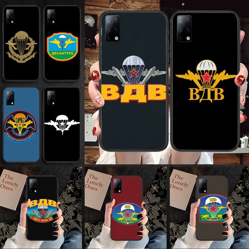 

Russia Airborne Phone Case for Samsung A6 A6S A530 A720 2018 A750 A8 A9 A10 A20 A30 A40 A50 A70 A10S A20S A51 A52 Plus 5G cover
