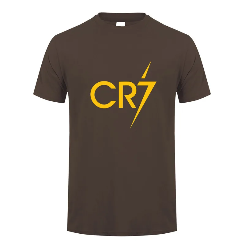 CR7 Криштиану Роналду футболка топы с короткими рукавами Новая Модная хлопковая О