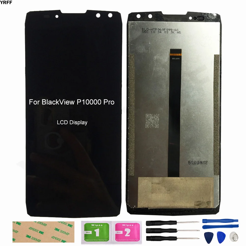 

100% Tested Used LCD Screen For Blackview P10000 Pro Lcd Display Assembly Touch Screen Digitizer Replacement