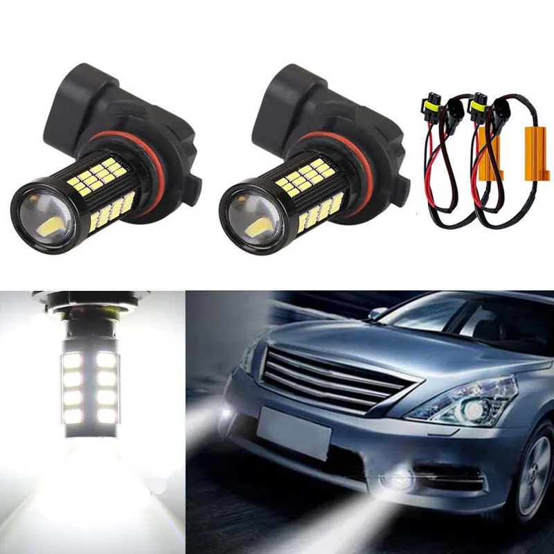 2x Супер Белый H8 H11 CREE чип светодиодные противотуманные фары для вождения лампы