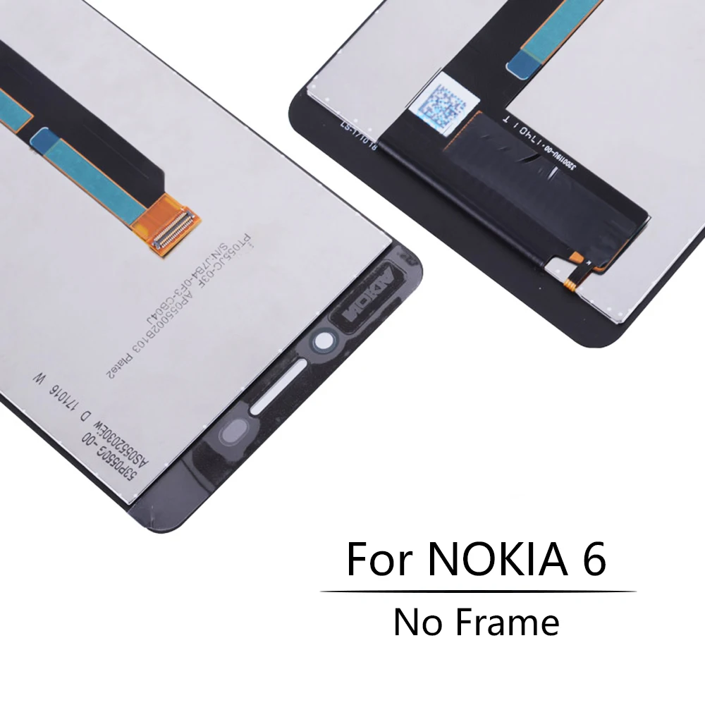 Оригинальный ЖК дисплей 5 &quotдля NOKIA 6 2018 сенсорный экран для Дисплей 1 N6 2 й