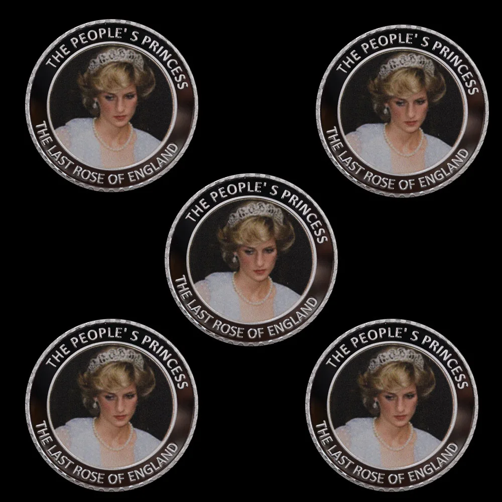 Изысканная 5 шт./Группа английских принцесс Дианы последняя Роза стоит сбора
