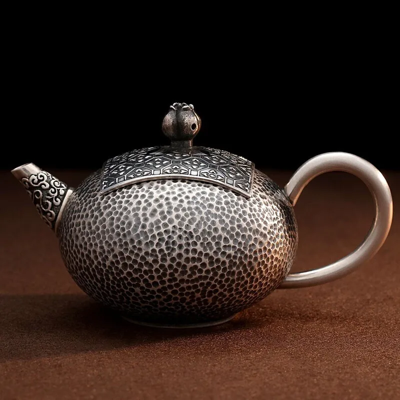 

Набор заварочный чайник из серебра 999 пробы, 192 г, 200 мл