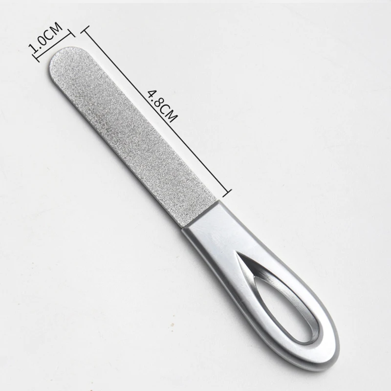 

1 Pcs Professional Stainless Steel Nail File Double Side Fold Grinding Rod Manicure Pedicure Scrub Nail Arts Tools Nail Files