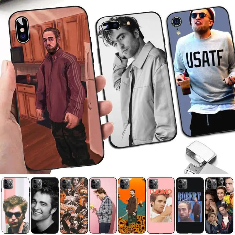 

Robert Pattinson Standing Phone Case for iphone 13 11 12 pro XS MAX 8 7 6 6S Plus X 5S SE 2020 XR case