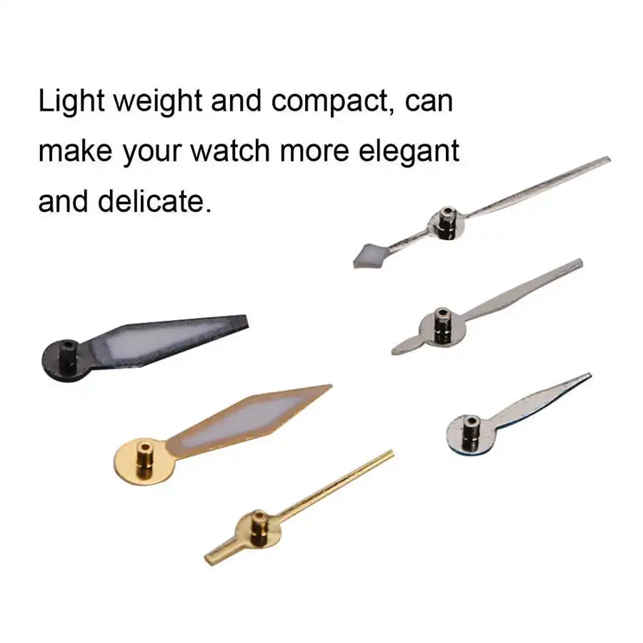 6 шт./набор высокое качество мужские часы секундные стрелки для 7750 перемещения