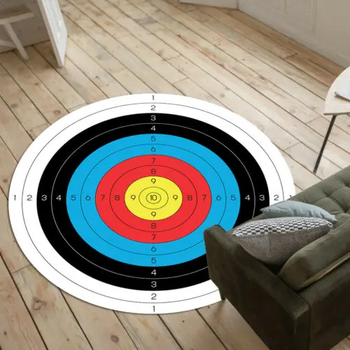 Дротика доска шаблон Круглый площадь ковер спальня гостиная стул коврик Декор |