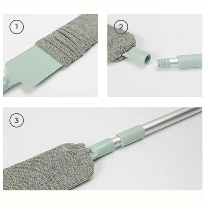 Продажа прикроватный кисть для удаления пыли швабра с длинной ручкой бытовой дно
