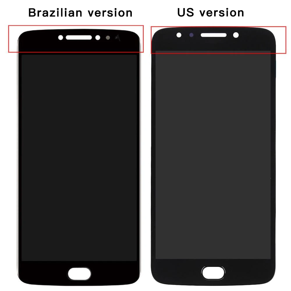 ЖК-дисплей для Motorola Moto E4 XT1766 XT1763 XT1762 сенсорный экран дигитайзер сборка запасные части с бесплатными инструментами