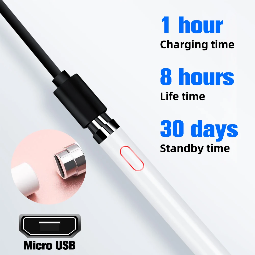 for apple pencil 1 2 ipad pen touch for tablet mobile ios android stylus pen for phone ipad pro samsung huawei xiaomi pencil free global shipping