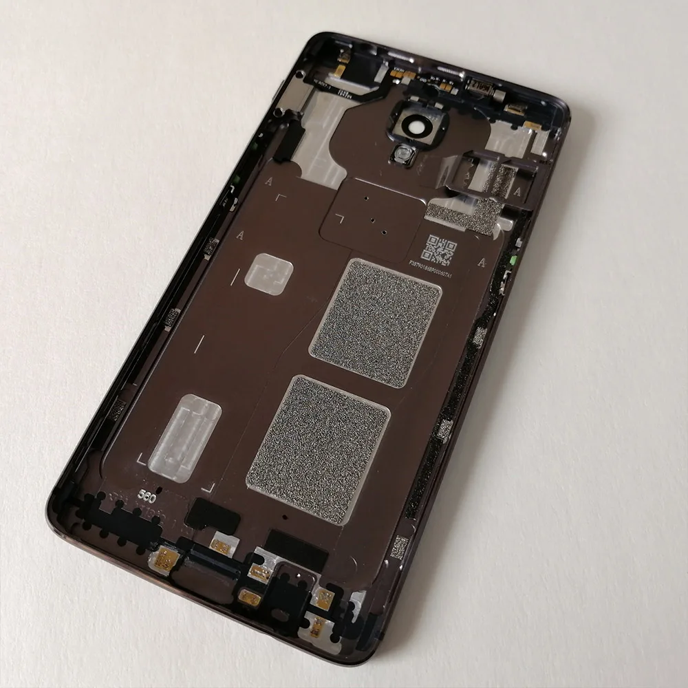 100% Оригинальный ONEPLUS 3 3T металлический чехол на заднюю крышку запасная задняя