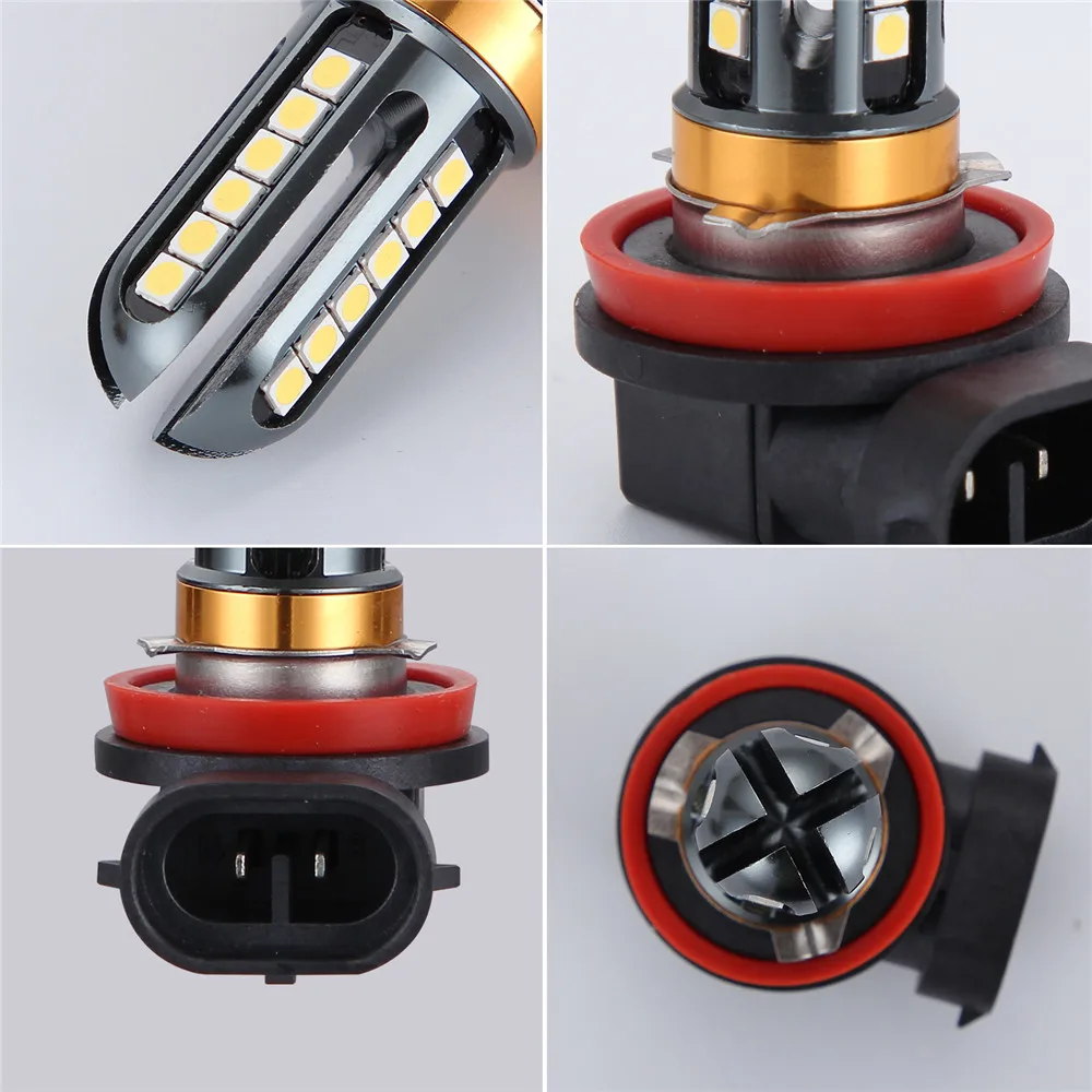 Из 2 предметов автомобилей головной светильник H8 светодиодный H11 H16 5202 9005 9006 72 Вт