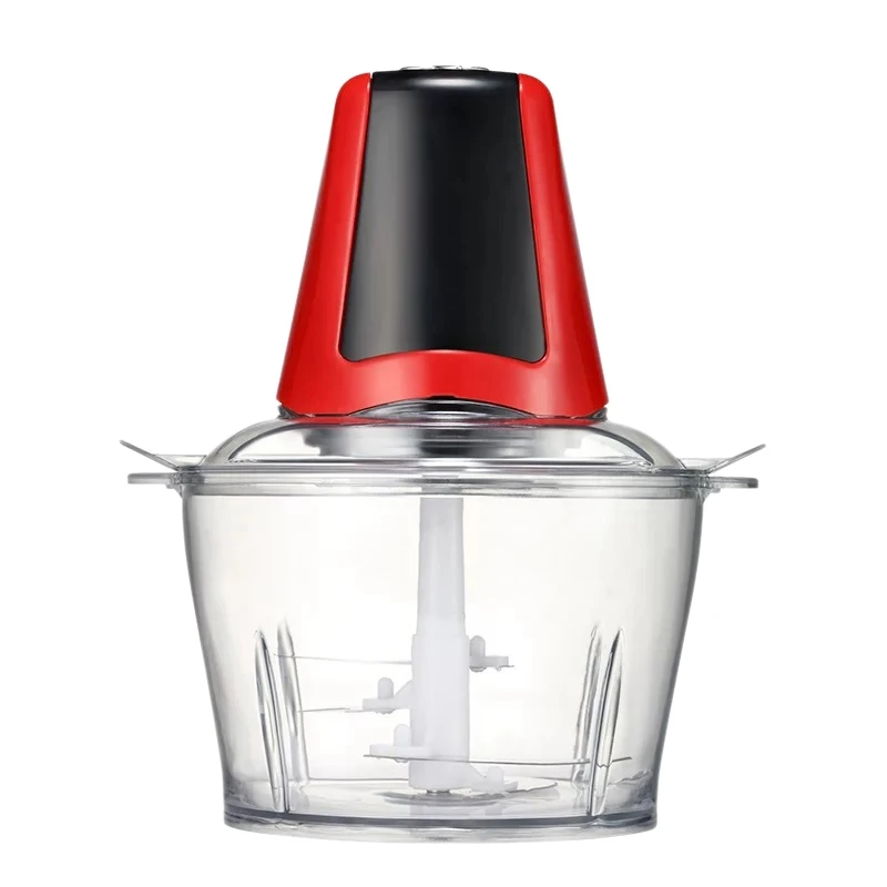 Электрический измельчитель 2 л мощная мясорубка многофункциональный бытовой