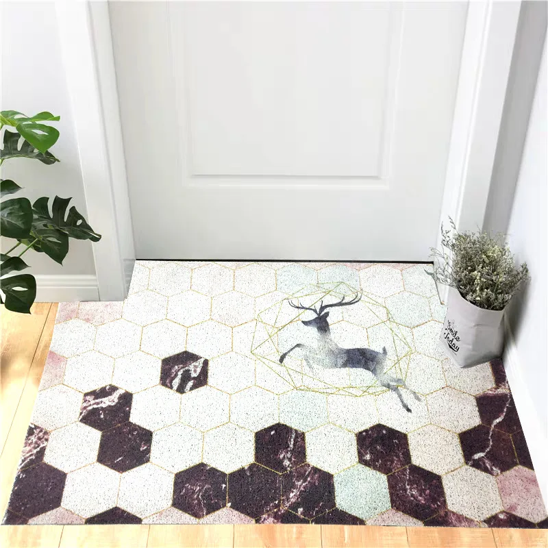 

Коврик придверный из ПВХ, нескользящий, водонепроницаемый, можно разрезать, можно настроить