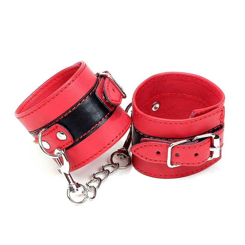

Adult Sex Toys For Couples Woman Restraints Slave Handcuffs Ankle Cuff Bdsm Bondage Rope Adjustable Fetish Erotic Sex Products
