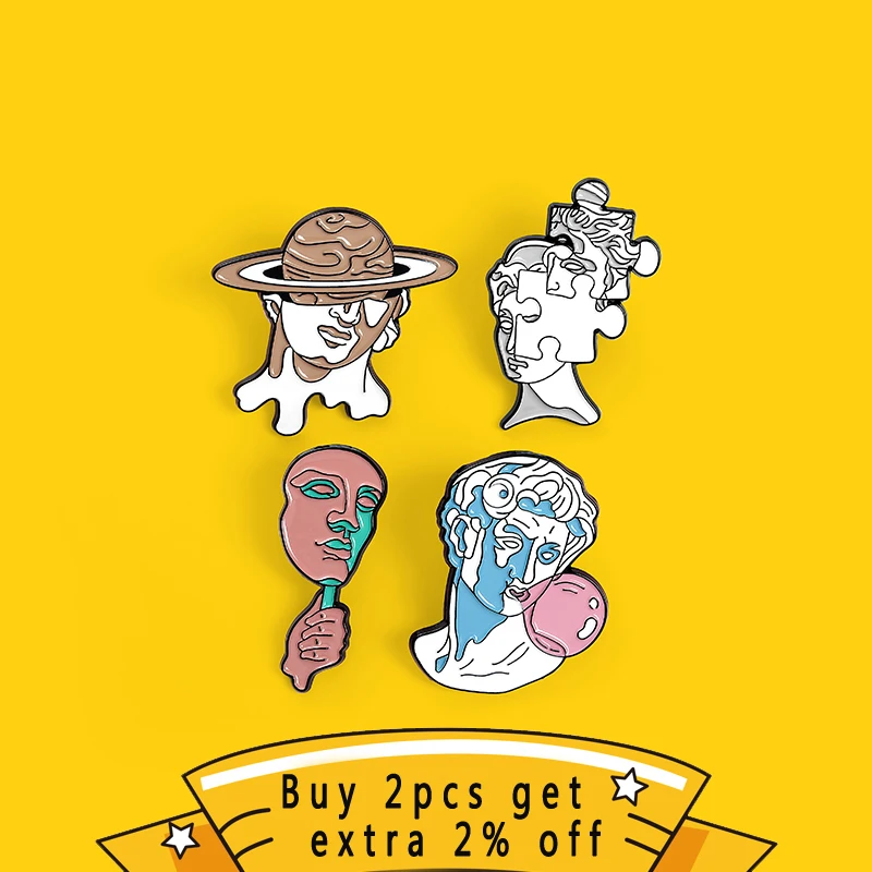 Статуя эмалированная булавка колоссальная хеллинская римская скульптура с