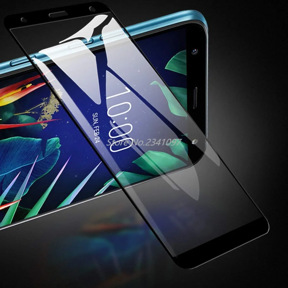 

9H 3D Full Cover Tempered Glass for LG K40 2019 K12 PLUS Screen Protector for LG K12+ X4 2019 Protective Film