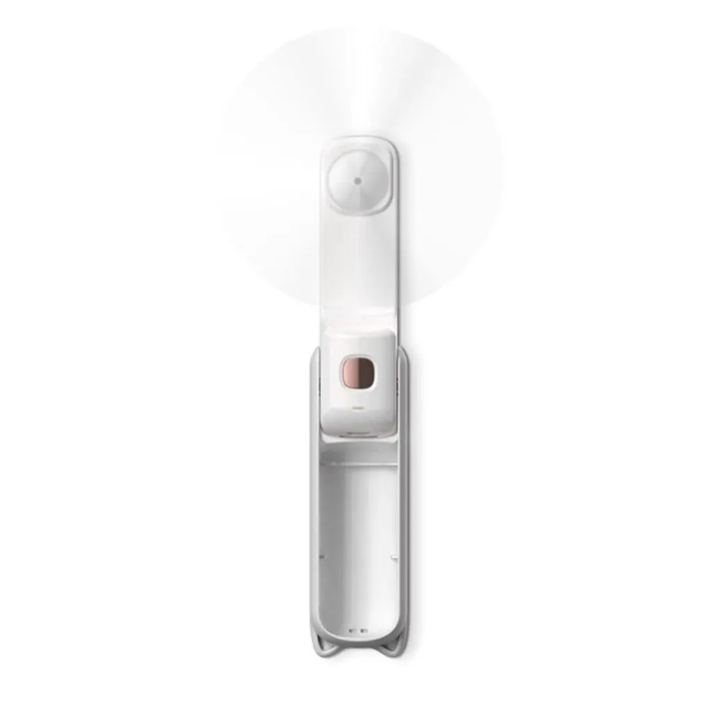 

Mini Fan Portable Fan 2000mAh Enduring Silent Foldable Usb Rechargeable Fan with Power Bank and Flashlight Function