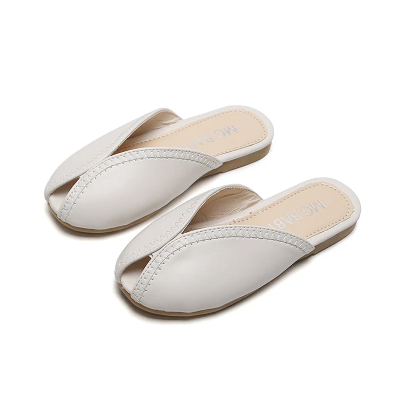 

COZULMA Children Flat Indoor slippers Shoes Kids Soft Sole Summer Slippers Shoes For Girls Non-slip Beach Sandals Size 26-35
