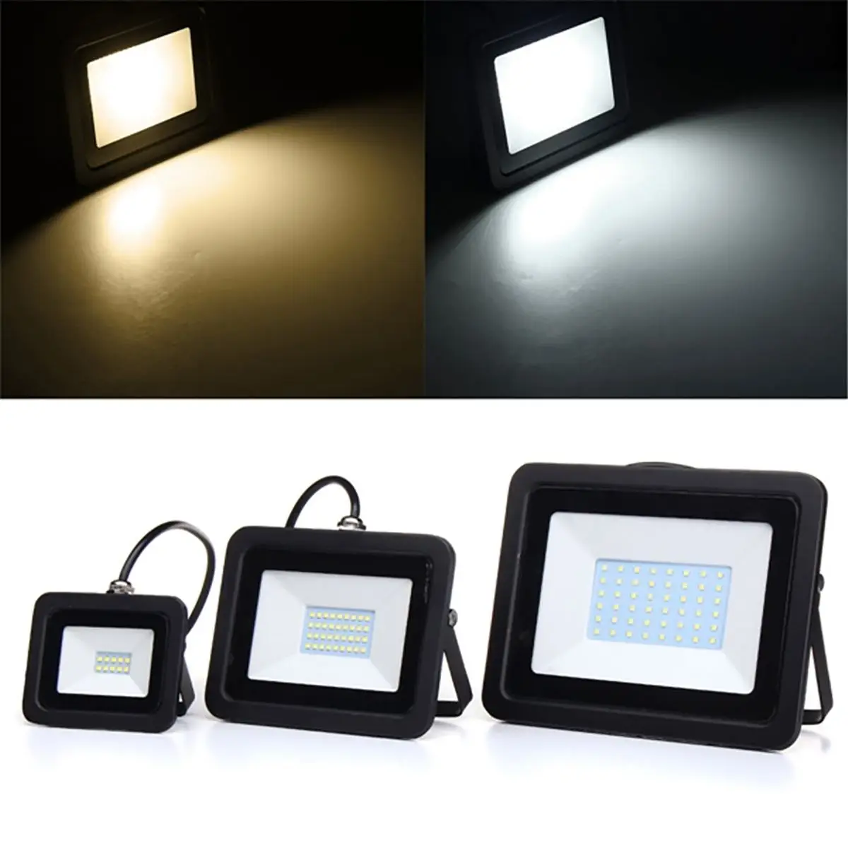 

Outdoor LED Flood Light 220V 50W 30W 10W Spotlighting High Brightness IP66 Waterproof Garden Street Square Floodlights