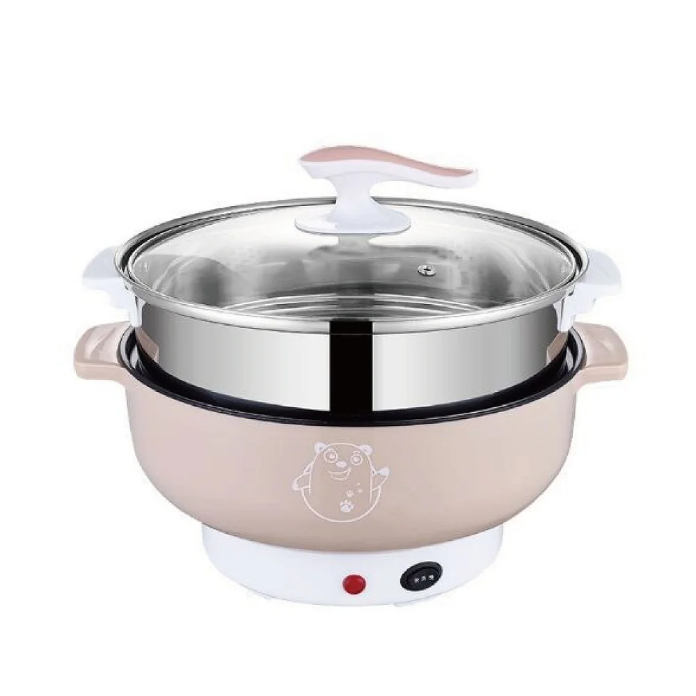 220V Hot Sale Multi-function Electric Steamer Student Dormitory Non-stick Electric Hot Pot Multi-function Large Capacity