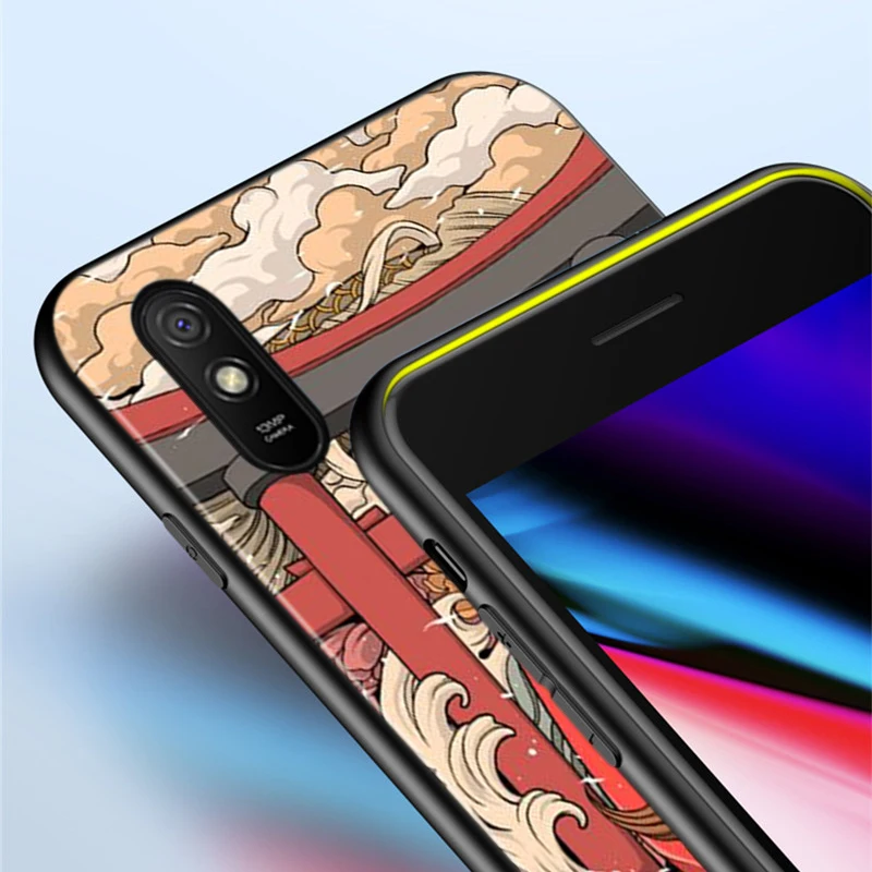 

Black Cover Japanese samurai for Xiaomi Redmi 10X 5G 9 9A 9C 8 8A 7 6 5 4X K20 Pro 7A 6A S2 5A GO Phone Case