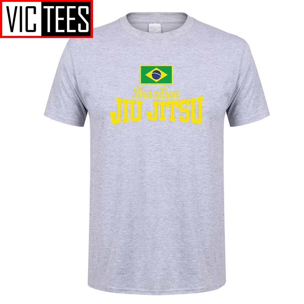 Мужские футболки с текстом флага BJJ Judo бразильские для джиу-джитсу новые
