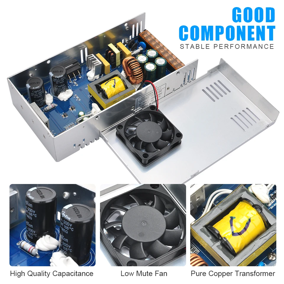 Импульсный источник питания Daedalus постоянный ток напряжение 48 В 500 Вт 600 шпинделя А