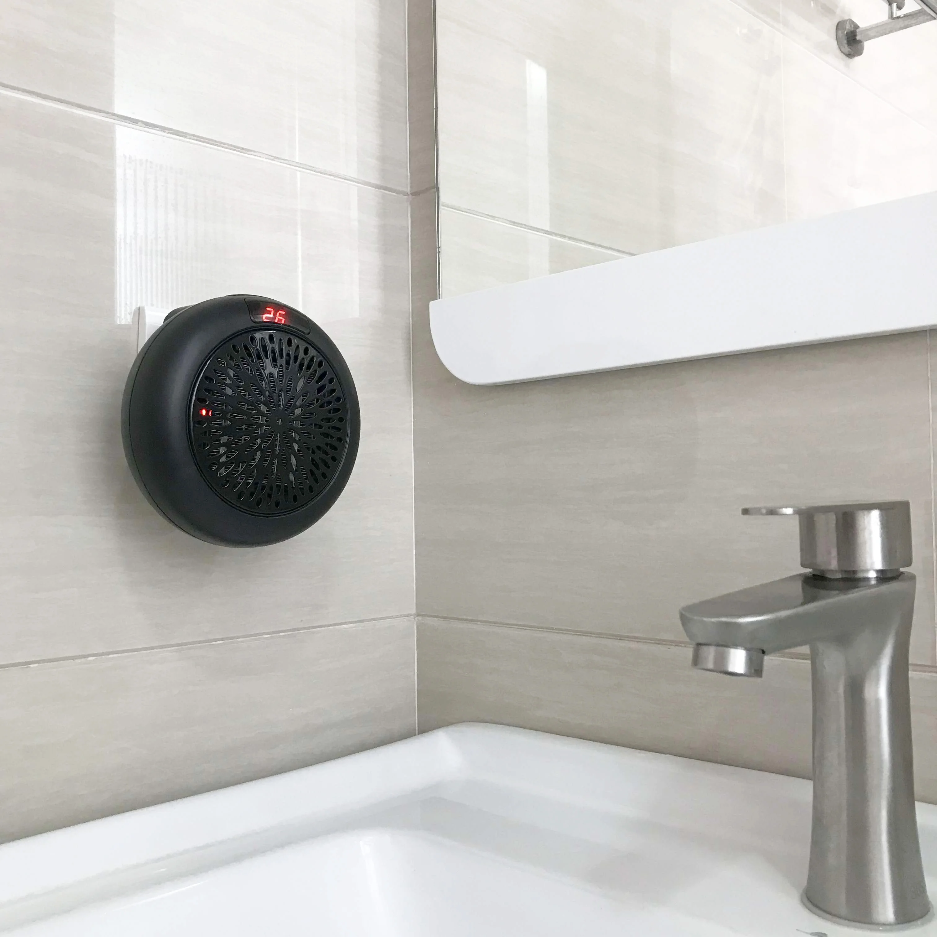 Электрический обогреватель 1000 Вт домашняя настенная розетка удобная