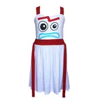 Рождественское платье принцессы для девочек, мультяшное Хлопковое платье на Хэллоуин, подарок на день рождения, для малышей, для вечеривечерние, официальное бальное платье, сарафан, женское платье