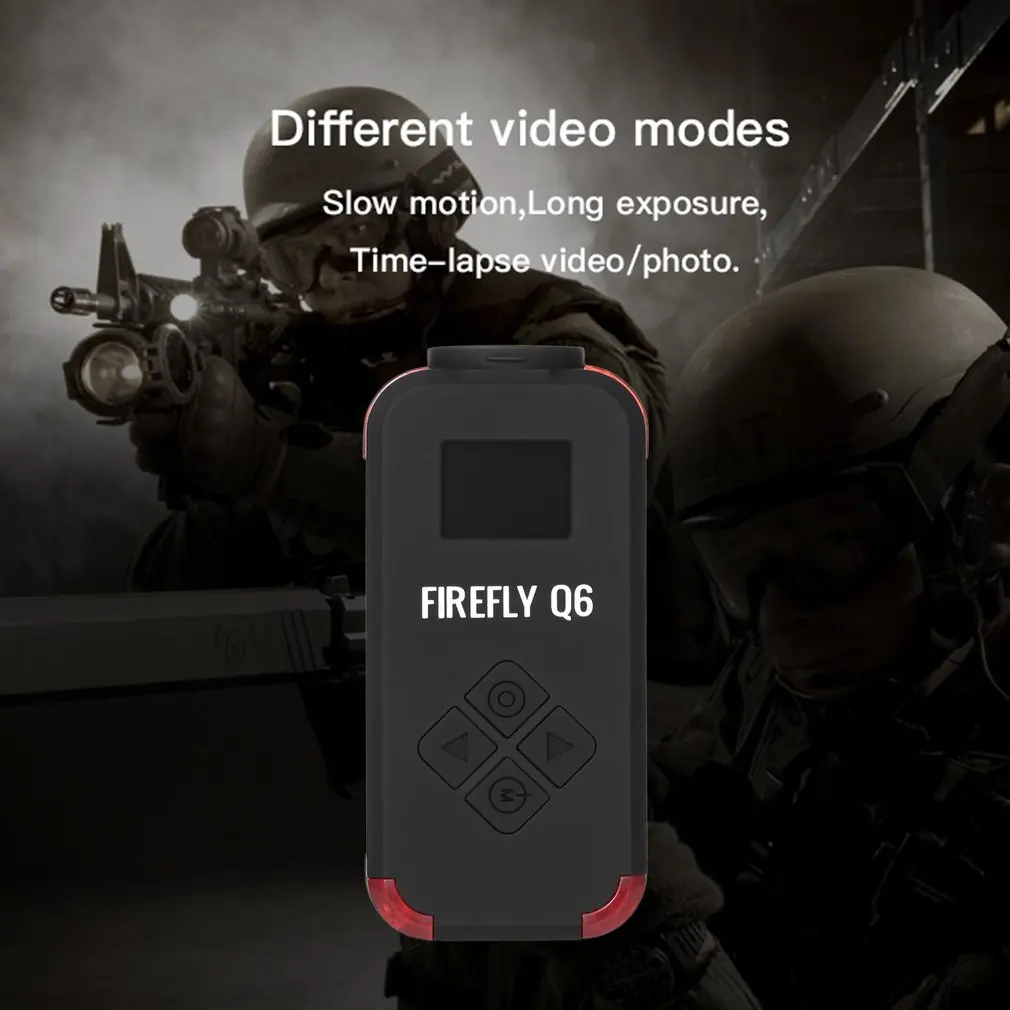 Лидер продаж Hawkeye Firefly Q6 4K HD FPV воздушная Видеокамера 120 широкоугольная камера для