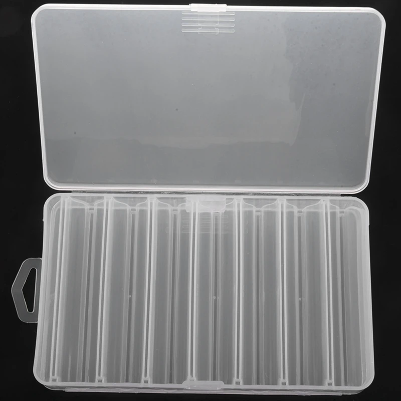 

1 Pcs Double Side 14 Compartments Fishing Lure Box & 1 Pcs 3 Layer Fishing Tackle Box Fly Fishing Storage Case