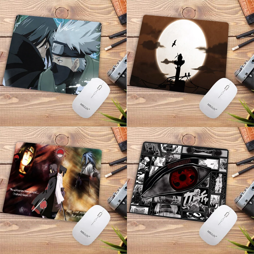 

Hot Pad Small Mouse Pad Mouse Mat Gaming Playmats Desk Pad Desk Accessories Itachi Desk Protector Mat Dropshopping Keyboards Mat