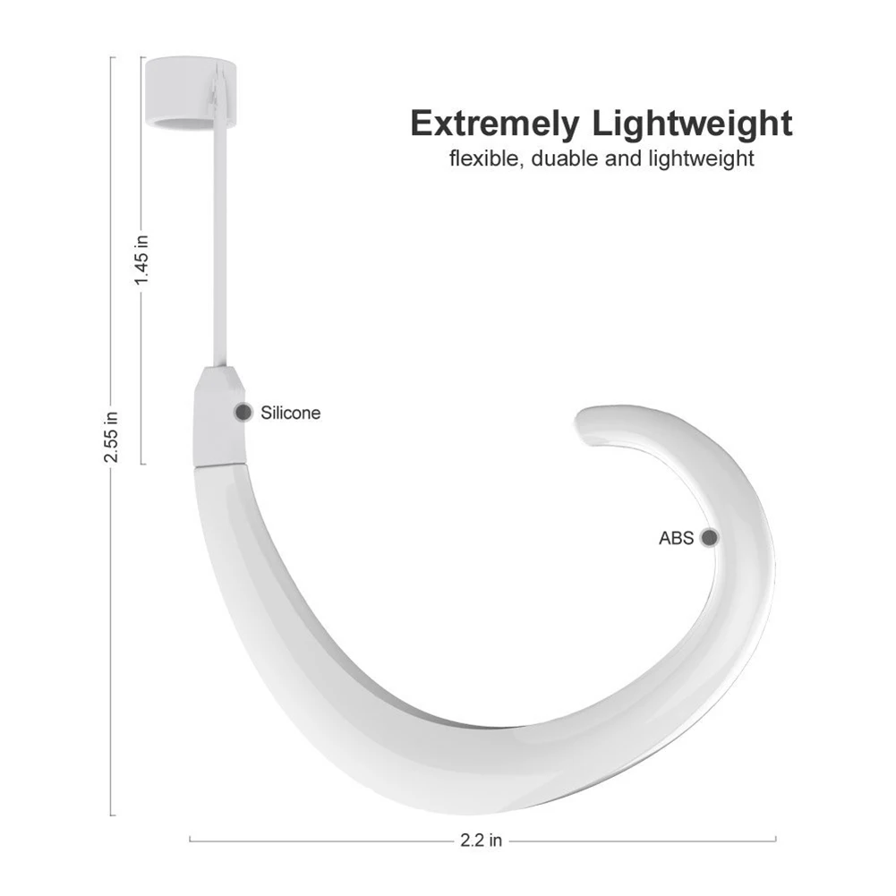 Оптовая продажа 1 пара ремней беспроводные подвесные крючки для ушей аксессуары
